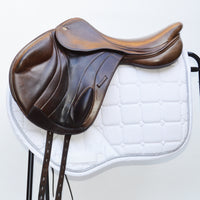 Fairfax Andrew Hoy Monoflap XC Saddle, Adjustable, 17.5", Brown (SKU437)