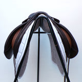Bates Pony Dressage Saddle (Long Flap) - Size 15", Brown (SKU543) - BUY IT NOW