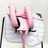 Inky Dinky Childs Leather Saddle, Pink NEW (SKU582)