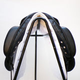 Albion Fabrento Dressage Saddle, 17.5" MW (Adjusta Model) Black (SKU529) - BUY IT NOW