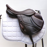 Ideal Impala Pro Jump saddle - 17" XW, Brown (SKU558)