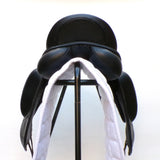 Albion Fabrento Dressage Saddle, 17.5" MW (Adjusta Model) Black (SKU529) - BUY IT NOW