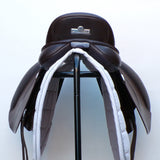 Bates Pony Dressage Saddle (Long Flap) - Size 15", Brown (SKU543) - BUY IT NOW