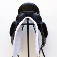 Albion Fabrento Dressage Saddle, 17" MW (Adjusta Model) Black (SKU513)