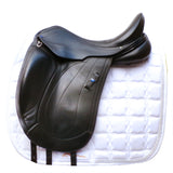 Utopia (Now Discovery) Dressage Saddle (adjustable), 16.5" Black (SKU540) - BUY IT NOW