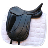 Albion Fabrento Dressage Saddle, 17.5" MW (Adjusta Model) Black (SKU529) - BUY IT NOW