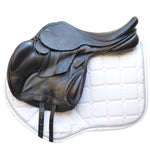 Stirlingshire Saddle Fitters (Ideal) Patriot jump saddle - 17.5" MW, Black (SKU468) - BUY IT NOW