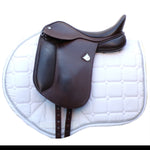 Bates Pony Dressage Saddle (Long Flap) - Size 15", Brown (SKU543) - BUY IT NOW