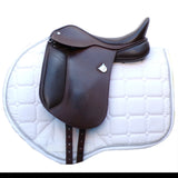 Bates Pony Dressage Saddle (Long Flap) - Size 15", Brown (SKU543) - BUY IT NOW