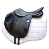 Bates Advanta Monoflap XC / Jump saddle (Adjustable), 16.5", Black (Easy Change System) (SKU568) - BUY IT NOW