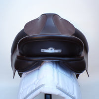Bates Pony Dressage Saddle (Long Flap) - Size 15", Brown (SKU543) - BUY IT NOW