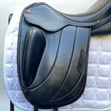 Albion Fabrento Dressage Saddle, 17.5" MW (Adjusta Model) Black (SKU529) - BUY IT NOW