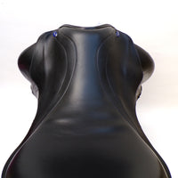 Utopia (Now Discovery) Dressage Saddle (adjustable), 16.5" Black (SKU540)
