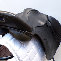 GFS Monarch Regency-X Jump Saddle, Adjustable Gullet - 17" Black (SKU178)