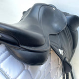 Bates Advanta Monoflap XC / Jump saddle (Adjustable), 16.5", Black (Easy Change System) (SKU568) - BUY IT NOW