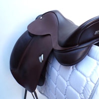 Bates Pony Dressage Saddle (Long Flap) - Size 15", Brown (SKU543) - BUY IT NOW