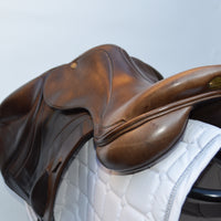 Fairfax Andrew Hoy Monoflap XC Saddle, Adjustable, 17.5", Brown (SKU437)