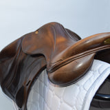 Fairfax Andrew Hoy Monoflap XC Saddle, Adjustable, 17.5", Brown (SKU437)