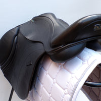 GFS Monarch Regency-X Jump Saddle, Adjustable Gullet - 17" Black (SKU178)