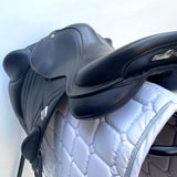 Bates Advanta Monoflap XC / Jump saddle (Adjustable), 16.5", Black (Easy Change System) (SKU568) - BUY IT NOW