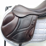 Ideal Impala Pro Jump saddle - 17" XW, Brown (SKU558)