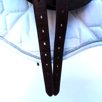 Bates Pony Dressage Saddle (Long Flap) - Size 15", Brown (SKU543) - BUY IT NOW