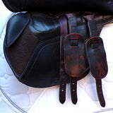 Kent & Masters  S-Series Jump Saddle (MJJ) (adjustable), 17" Brown (SKU534)