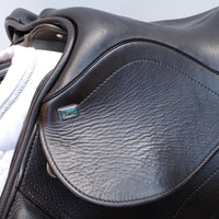 GFS Monarch Regency-X Jump Saddle, Adjustable Gullet - 17" Black (SKU178)
