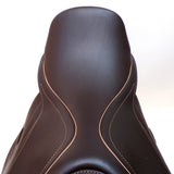 GFS Monarch Pony Jump Saddle S671, Adjustable Gullet - 16" Brown (SKU521)