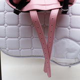 Inky Dinky Childs Leather Saddle, Pink NEW (SKU582)