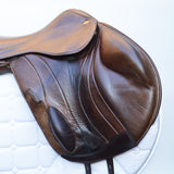 Fairfax Andrew Hoy Monoflap XC Saddle, Adjustable, 17.5", Brown (SKU437)