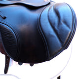 Kent & Masters  S-Series Jump Saddle (MJJ) (adjustable), 17" Brown (SKU534)