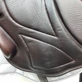 Ideal Impala Pro Jump saddle - 17" XW, Brown (SKU558)