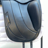 Albion Fabrento Dressage Saddle, 17.5" MW (Adjusta Model) Black (SKU529) - BUY IT NOW