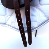 Bates Pony Dressage Saddle (Long Flap) - Size 15", Brown (SKU543) - BUY IT NOW