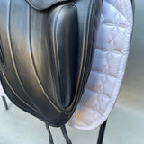 Albion Fabrento Dressage Saddle, 17.5" MW (Adjusta Model) Black (SKU529) - BUY IT NOW