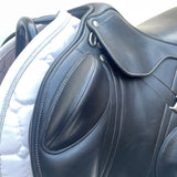 Bates Advanta Monoflap XC / Jump saddle (Adjustable), 16.5", Black (Easy Change System) (SKU568) - BUY IT NOW