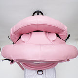 Inky Dinky Childs Leather Saddle, Pink NEW (SKU582)
