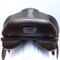 GFS Monarch Regency-X Jump Saddle, Adjustable Gullet - 17" Black (SKU178)