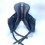 Bates Advanta Monoflap XC / Jump saddle (Adjustable), 16.5", Black (Easy Change System) (SKU568) - BUY IT NOW