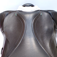GFS Monarch Regency-X Jump Saddle, Adjustable Gullet - 17" Black (SKU178)