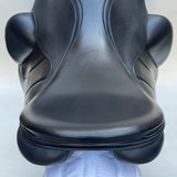 Albion Fabrento Dressage Saddle, 17.5" MW (Adjusta Model) Black (SKU529) - BUY IT NOW