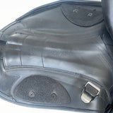 Bates Advanta Monoflap XC / Jump saddle (Adjustable), 16.5", Black (Easy Change System) (SKU568) - BUY IT NOW