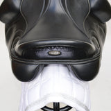 Fairfax Elias Monoflap Dressage Saddle, 17", Adjustable, Black (SKU452) - BUY IT NOW