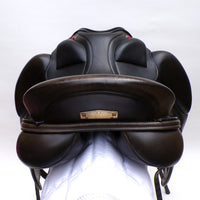 Albion Revelation Dressage Saddle, 17.5" W (Adjusta Model) Black (SKU506)