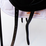 Albion Fabrento Dressage Saddle, 17" MW (Adjusta Model) Black (SKU513)