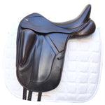 Fairfax Gareth Monoflap Dressage Saddle, 17", Adjustable, Brown (SKU481) - BUY IT NOW