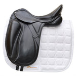 PDS Grande Adjustable Gullet Monoflap Dressage Saddle - 17.5" Black (SKU134) - BUY IT NOW