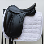 PDS Grande Adjustable Gullet Monoflap Dressage Saddle -17.5" Black (SKU134)