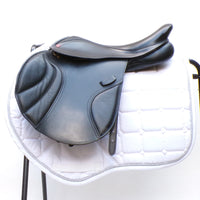 Albion K2 CC (Cob/Connemara) Jump Saddle - 16.5" Wide (Adjusta Model) Black (SKU429) - BUY IT NOW